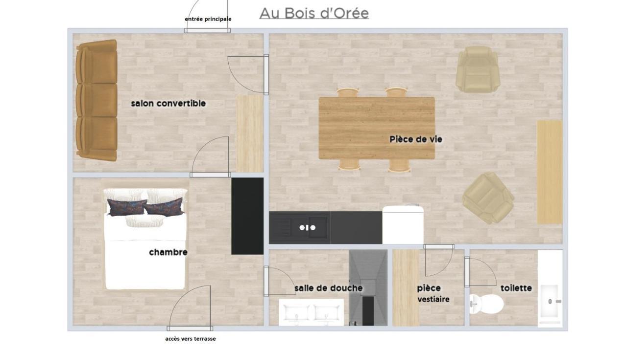 Au Bois D'Oree Liré Εξωτερικό φωτογραφία